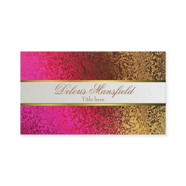 Elegant Foil Look