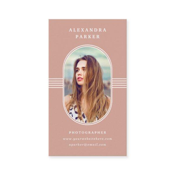 Elegant Frame | Terracotta and White Photo