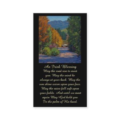 Elegant Funeral Memorial Service Card