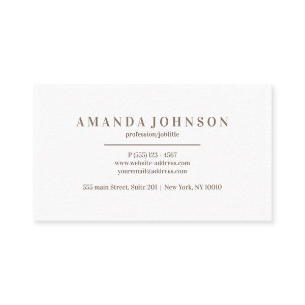 Elegant Girly Day Spa and Salon WHITE