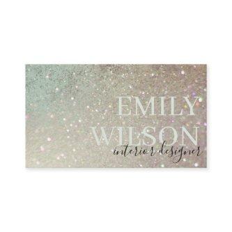 Elegant Glitter Green Pink Aqua Shiny Shimmer