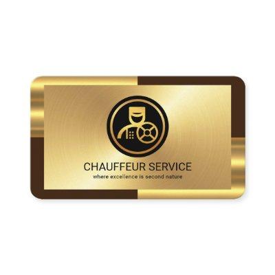 Elegant Gold Bronze Layers Chauffeur