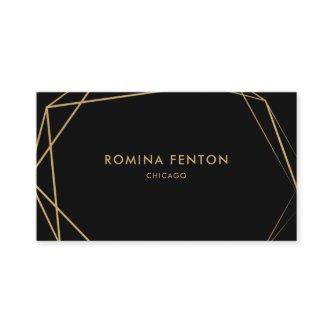 Elegant Gold Foil Frames Modern Professional
