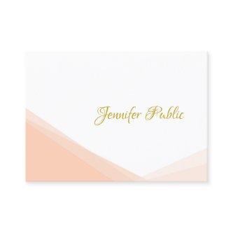 Elegant Gold Hand Script Text Professional Modern