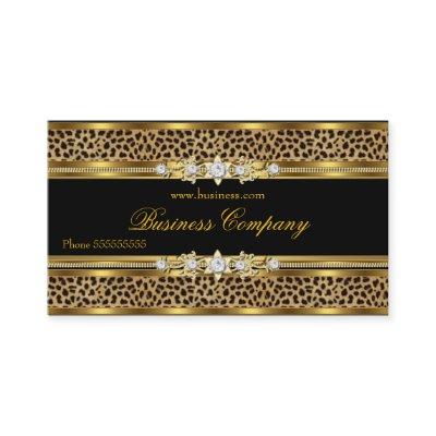 Elegant Gold Leopard Black ORNATE Best