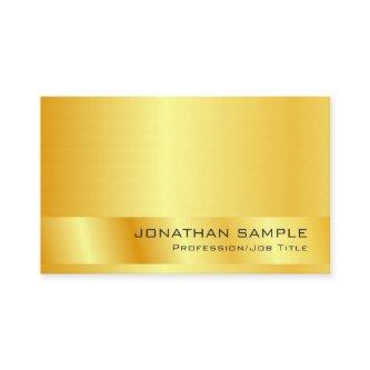 Elegant Gold Look Modern Professional Template