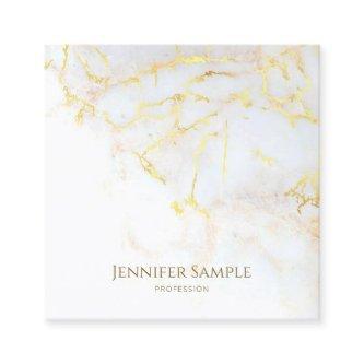 Elegant Gold Marble Template Luxury Golden Modern Square