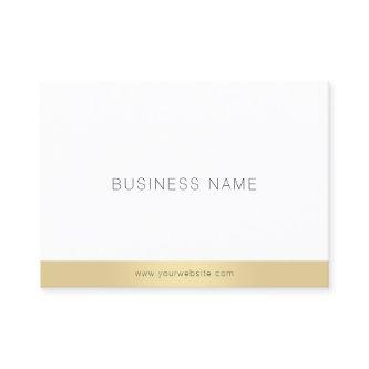 Elegant Gold Simple Design Template Professional