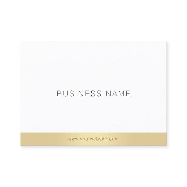 Elegant Gold Simple Design Template Professional