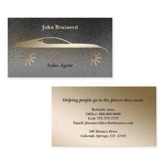 Elegant Gold & Smokey Grey Auto