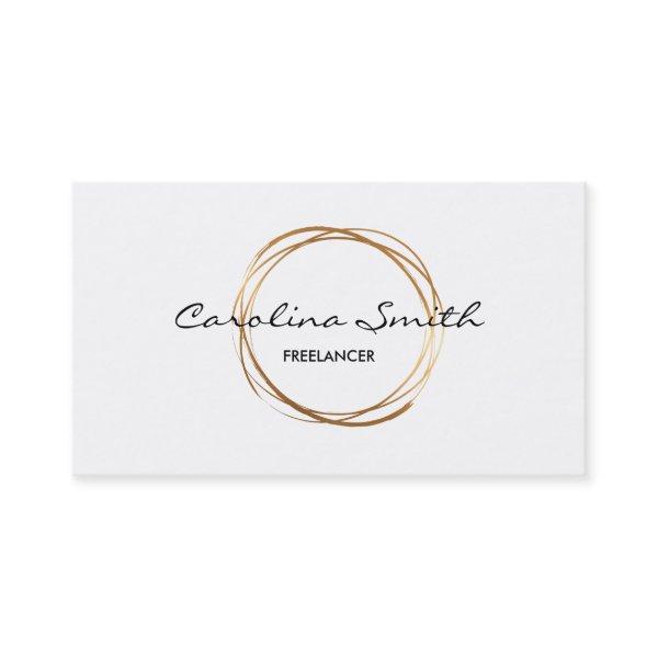 Elegant, Gold, Two-Sided