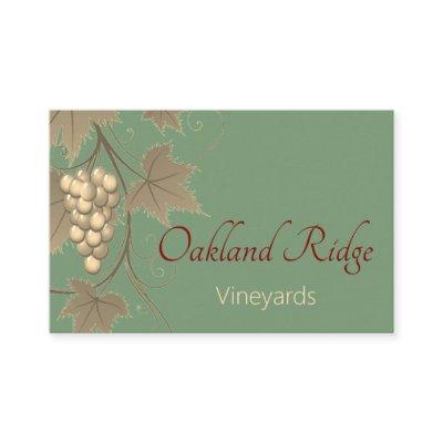 Elegant Grape Vine Vineyard Winery Square