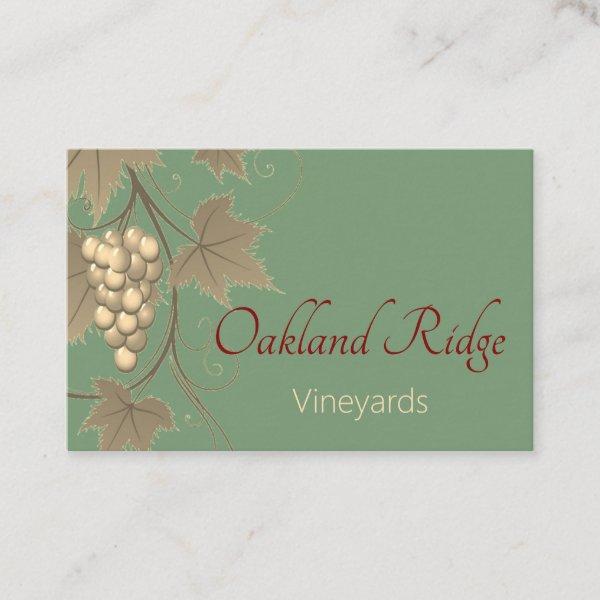 Elegant Grape Vine Vineyard Winery Square
