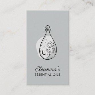 Elegant Gray Essential Oils Aromatherapy