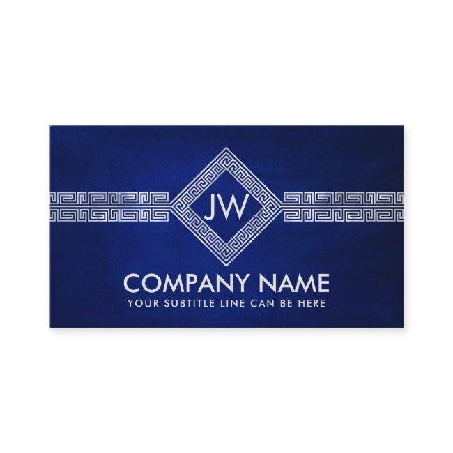 Elegant Greek Meander Key Monogram