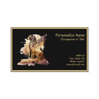Elegant Griffin Black & Gold
