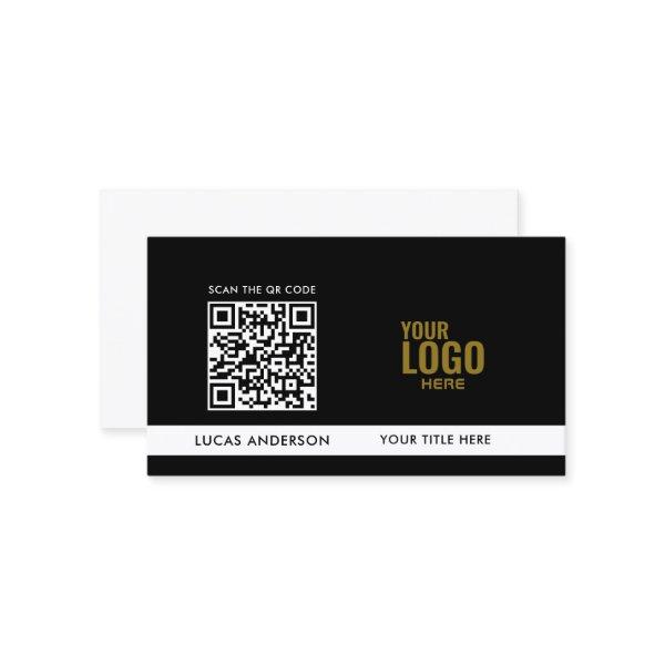 Elegant GRIY logo QR code golden gradient divider