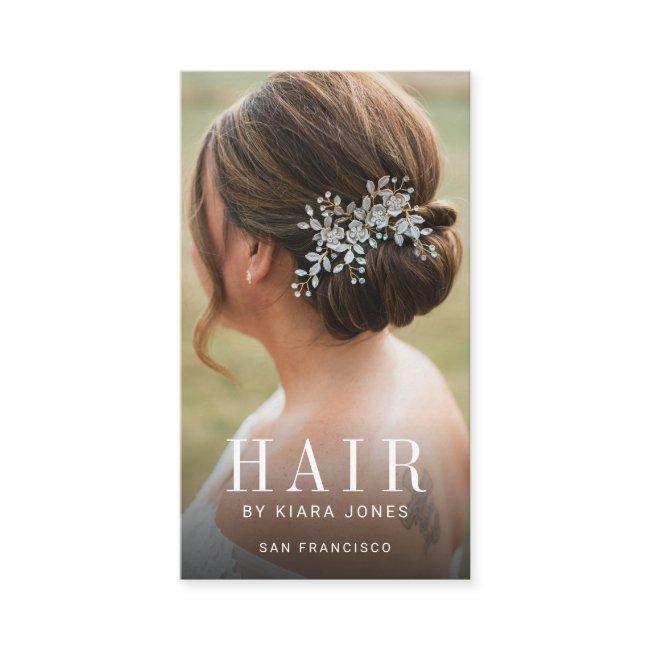 Elegant Hair Stylist Hair Photo