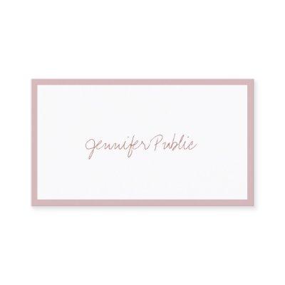 Elegant Hand Script Template Professional Modern