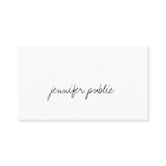 Elegant Hand Script Text Professional Simple Cool