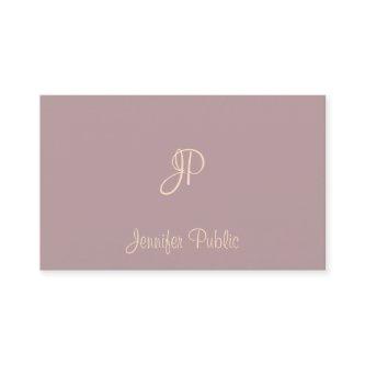 Elegant Handwriting Script Monogram Template