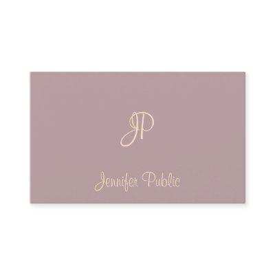 Elegant Handwriting Script Monogram Template
