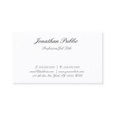 Elegant Handwriting Script Text Modern Template