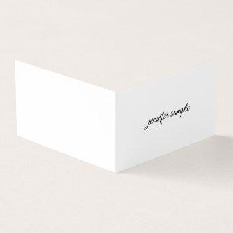 Elegant Handwritten Script Clean Modern Minimalist