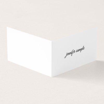 Elegant Handwritten Script Clean Modern Minimalist