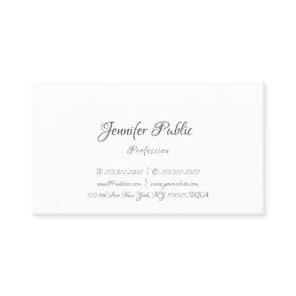 Elegant Handwritten Simple Professional Template