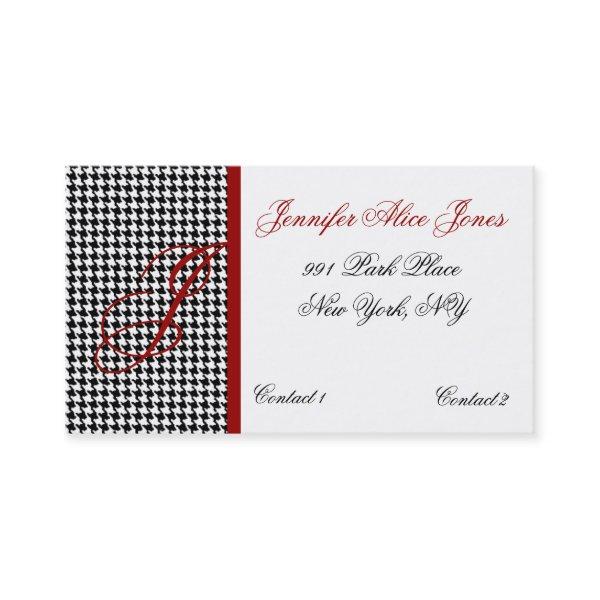 Elegant Hounds Tooth Pattern