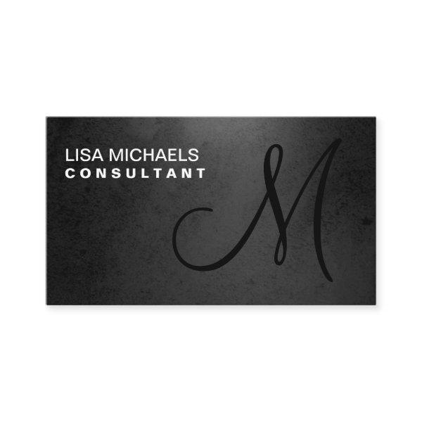 Elegant Interior Decorator Monogram Professional
