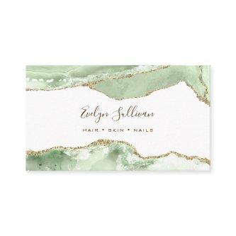 Elegant Jade Green Agate