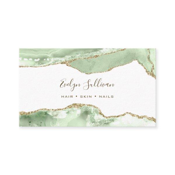Elegant Jade Green Agate