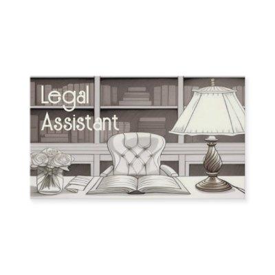 Elegant Legal Assistant Desk
