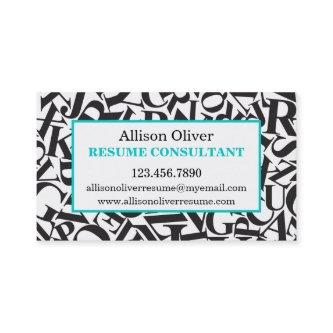 Elegant Letters Resume Consultant