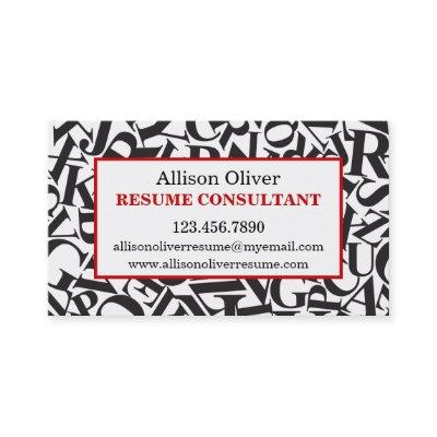 Elegant Letters Resume Consultant