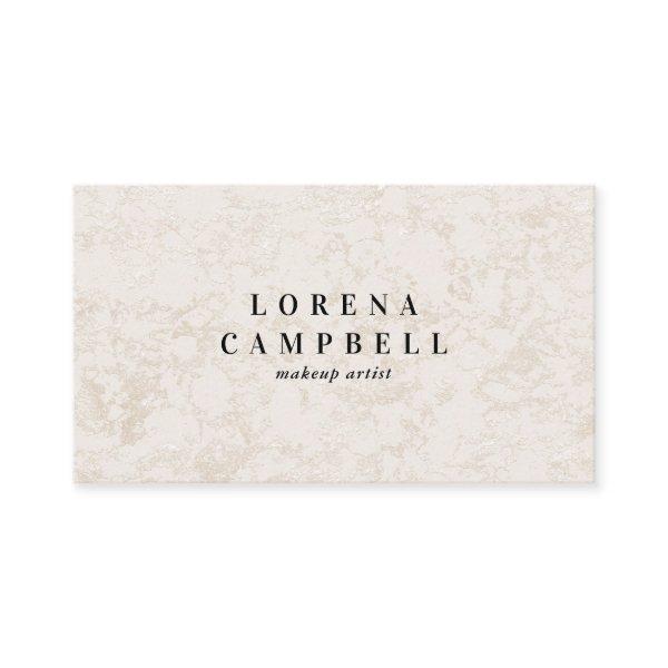 Elegant light beige chic gold foil marble minimal