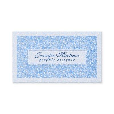 Elegant Light Blue Tones Glitter & Sparkles 2