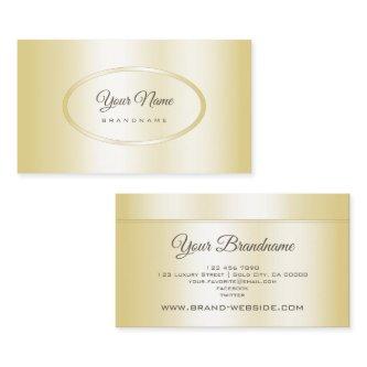 Elegant Light Golden and Pretty Oval Shape