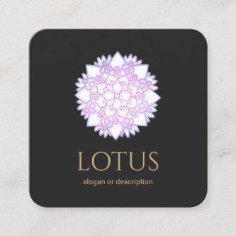 Elegant  Lotus Flower Mandala