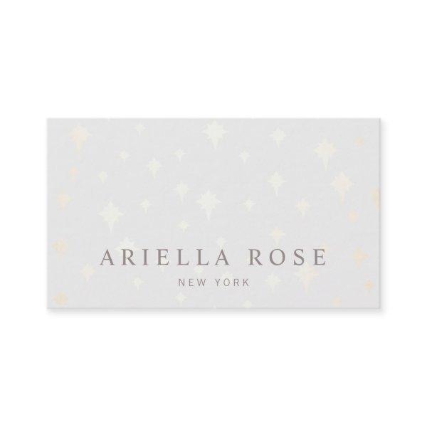 Elegant Luxe Gold Stars Pattern