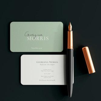 Elegant Luxe Stylish Calligraphy Professional