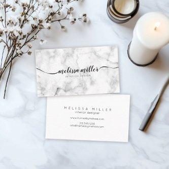 Elegant Marble Script Calligraphy Minimal
