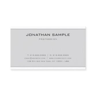 Elegant Minimal Design Modern Sleek Grey White Top