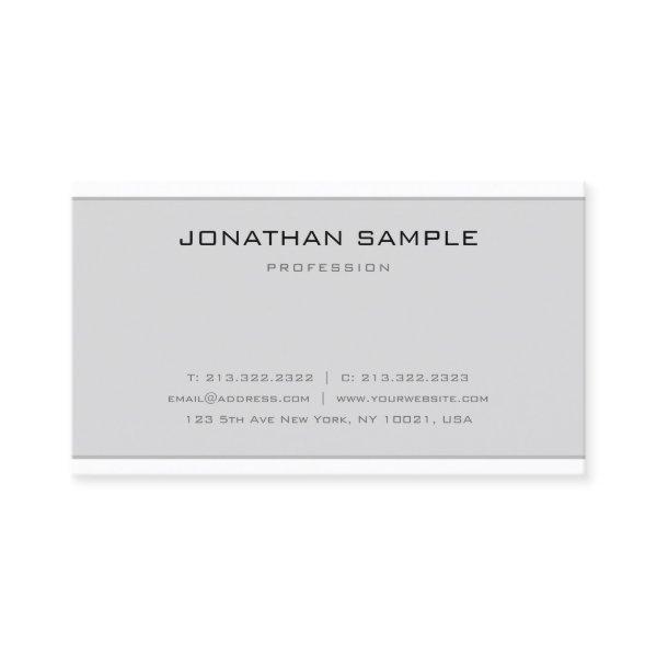 Elegant Minimal Design Modern Sleek Grey White Top