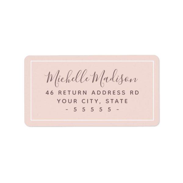 Browse Blush Pink Return Themed Business Cards – Card Bee