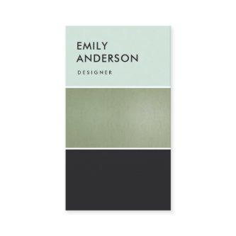 ELEGANT MINIMAL MINT GREEN METALLIC BLACK STRIPS