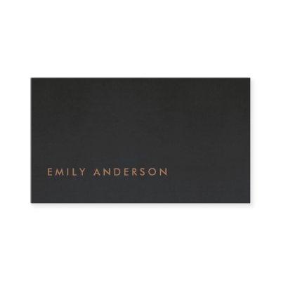 ELEGANT MINIMAL SIMPLE BLACK FOIL BLUSH PINK