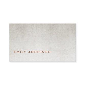 ELEGANT MINIMAL SIMPLE LIGHT GREY SILVER FOIL